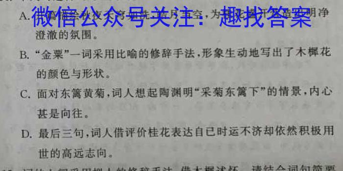 中考模拟压轴系列 2023年河北省中考适应性模拟检测(精练二)语文