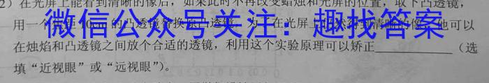 2024-2023学年河北省高三年级下学期4月份联合考试（23-410C）q物理