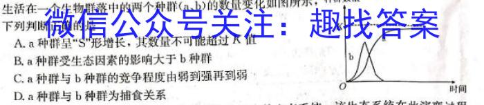 2023年甘肃大联考高三年级5月联考生物