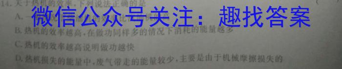 高考研究831重点课题项目陕西省联盟学校2023年第三次大联考物理.