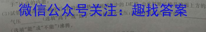 安徽省C20教育联盟2023年九年级第二次学业水平检测物理.