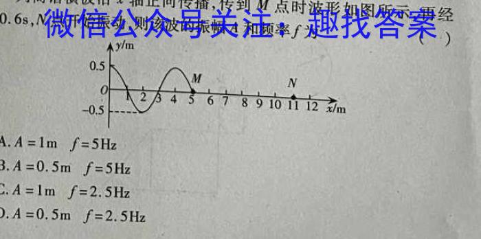 2023年普通高等学校招生全国统一考试猜题信息卷(新高考)(一)f物理