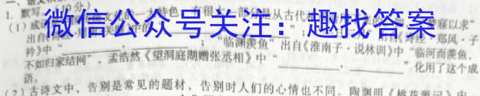 2023年湖北大联考高一年级4月期中联考（23-376A）语文