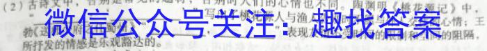 安徽省2023年中考模拟试题（4月）语文