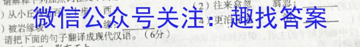 2023衡水金卷先享题压轴卷 新教材A(一)语文