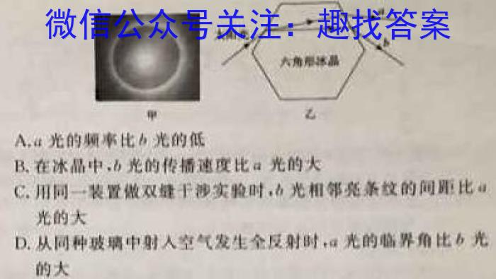 天一大联考2022-2023学年高三考前模拟.物理