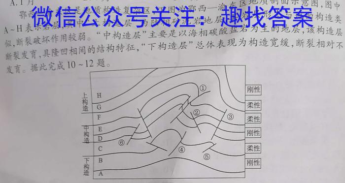 江西省2022-2023学年度八年级下学期第一次阶段性学情评估l地理