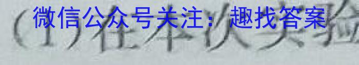 木牍&老庄大联考2023年4月安徽中考名校信息联考卷物理`