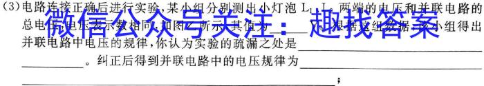 强基路985天机密卷 2023年普通高等学校统一招生模拟考试(新高考全国Ⅰ卷)f物理