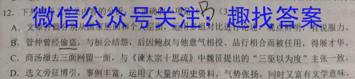 中考模拟压轴系列 2023年河北省中考适应性模拟检测(夺冠二)语文