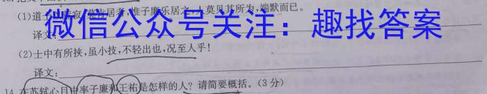 2023届衡水金卷·先享题·临考预测卷 老高考语文