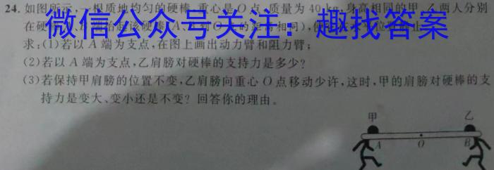 湖南省郴州市2023届高三全真模拟适应性考试（5月）l物理