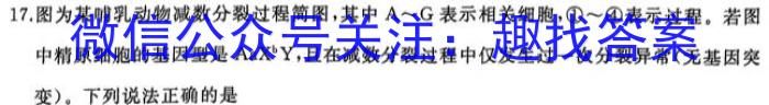 2023年河北大联考高三年级4月联考生物