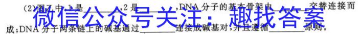 [晋一原创测评]山西省2023年初中学业水平考试模拟测评（七）生物