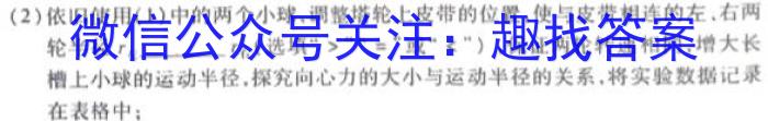 2023年江西中考夺冠卷（A/B卷）f物理