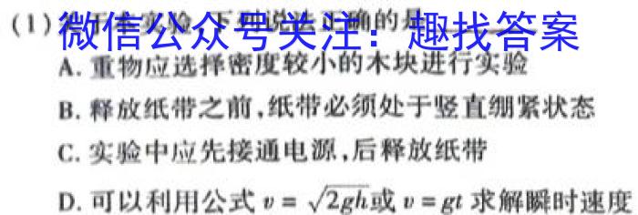 2023年湖南省普通高中学业水平合格性考试高一仿真试卷(专家版四).物理