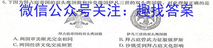 山西省临汾市2022-2023学年第二学期高二年级期中质量监测历史