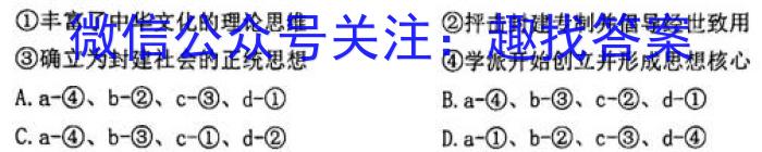 辽宁省2023届高一考试(23-437A)政治s