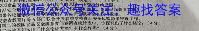 陕西省2023年九年级最新中考冲刺二（⬅➡）语文