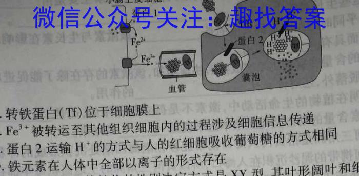 江西省2024届八年级第七次阶段性测试(R-PGZX A JX)生物试卷答案