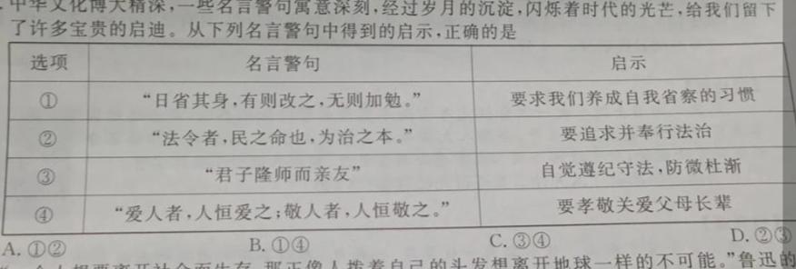 ［潍坊二模］潍坊市2023年高考模拟考试.地理