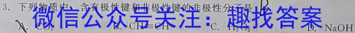 2023年陕西省初中学业水平考试模拟试卷T2化学