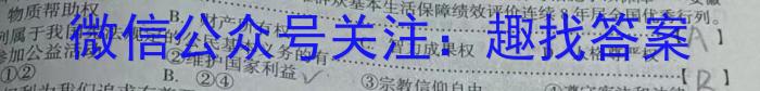 2023年陕西省普通高中学业水平考试全真模拟(五)地理.