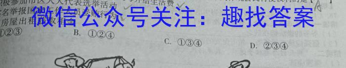 2023届九师联盟高三年级4月质量检测（新高考-河北）l地理