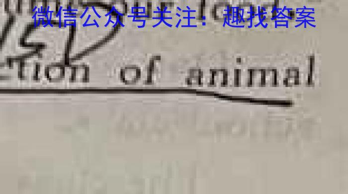 江淮名卷·2023年安徽中考模拟信息卷（八）英语