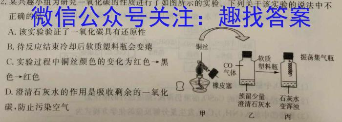 2023年湖南省高三质量检测试卷(23-467C)化学