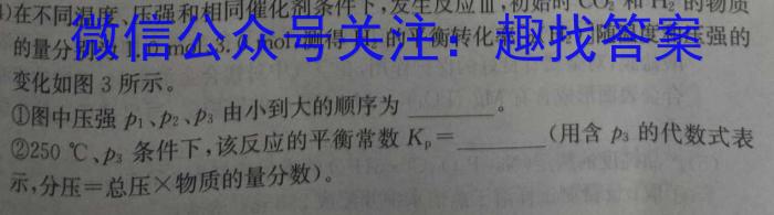 2023年普通高等学校招生统一考试 新S3·临门押题卷(三)化学