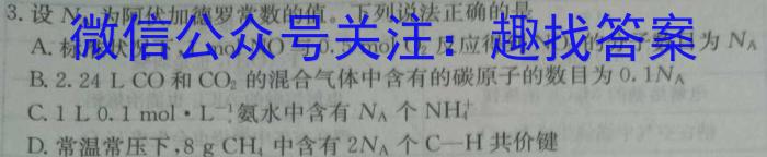 安徽省2022-2023学年九年级联盟考试（四）化学