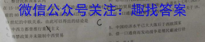 皖智教育 安徽第一卷·百校联盟2023届中考大联考政治s