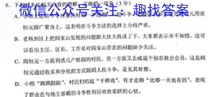 2023届高三5月联考(5003C)语文