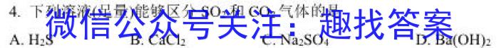 2023届四川大联考高三4月联考化学