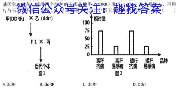 一步之遥 2023年河北省初中毕业生升学文化课考试模拟考试(六)生物