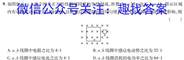 2023年山东省高三年级5月联考l物理