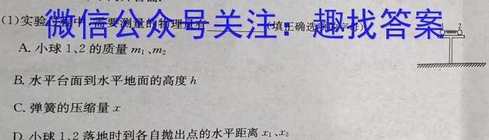 安徽省2023届九年级第七次阶段性测试(R-PGZX G AH)物理.