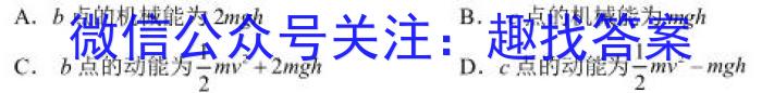 2023年陕西省普通高中学业水平考试全真模拟(三)物理.