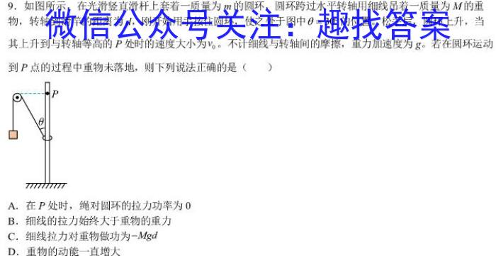 2023年陕西省初中学业水平考试全真模拟预测试卷Al物理