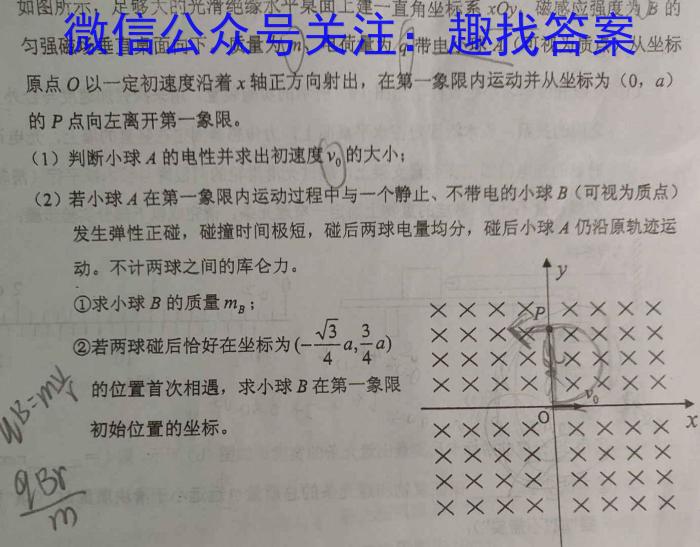 2023年山东省高三年级5月联考物理`