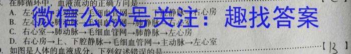 2023届全国老高考百万联考高三5月联考(666C)生物
