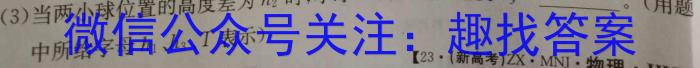 2023届衡中同卷押题卷 湖南专版(一)二三.物理