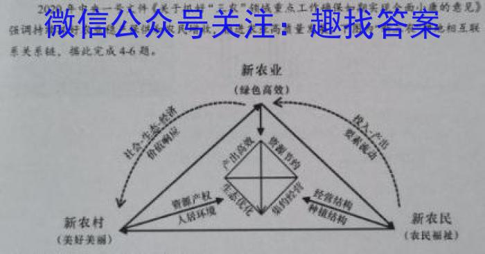 2023年河北大联考高二年级下学期期中考试（204B·HEB）地理.