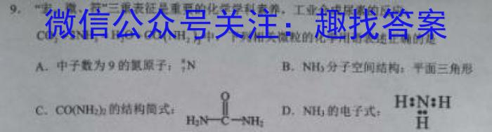 2023年普通高等学校招生全国统一考试·临门一卷(一)化学