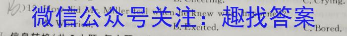 2023届青海大联考4月联考（□）英语试题