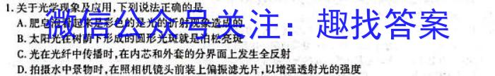 2023届普通高等学校招生全国统一考试 5月青桐鸣大联考(高三)(老高考)物理`