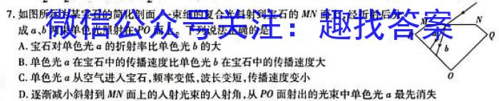 ［太原二模］太原市2023年高三年级模拟考试（二）物理.