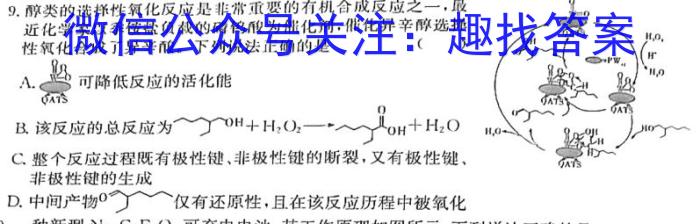 天一大联考2022-2023学年海南省高考全真模拟卷(八)化学