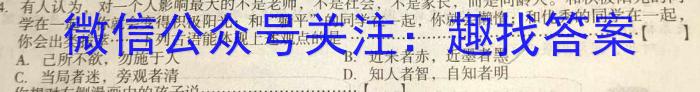 山西省2023年初中学业水平考试冲刺（二）政治~